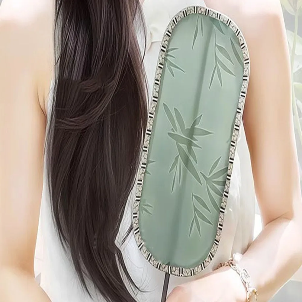 45 センチメートル中国風サイド合成ポニーテール三つ編みかつらクリップ女性ナチュラルカーリーふわふわヘアエクステンション