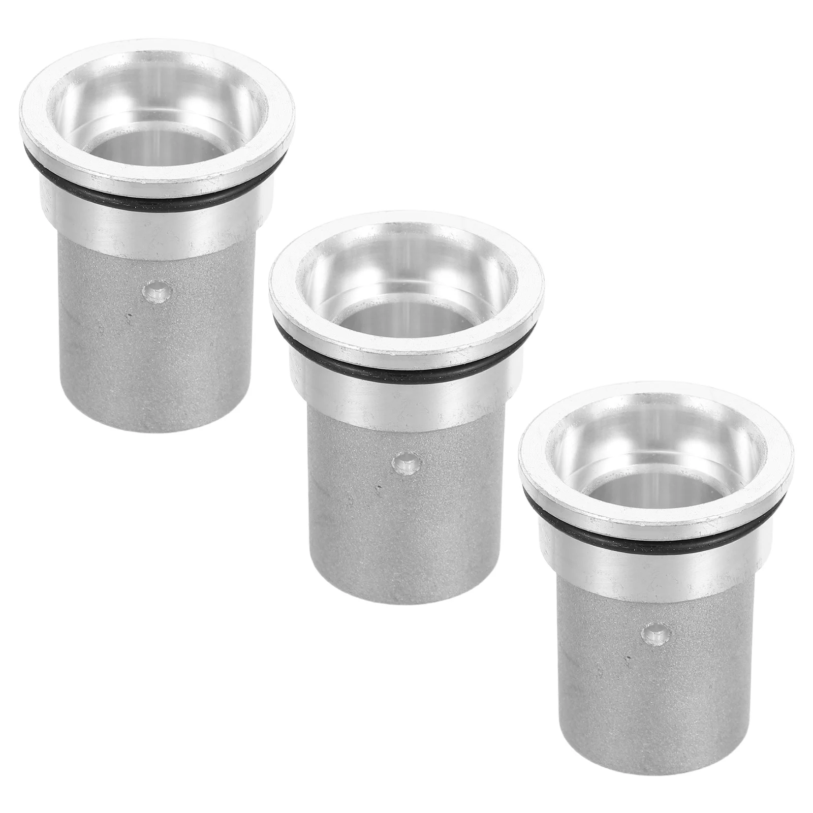 Bucha de arruela de alta pressão, peças de reposição de metal, conexão de bomba, adaptador de válvula de manga resistente para lavadora de pressão, 3 peças