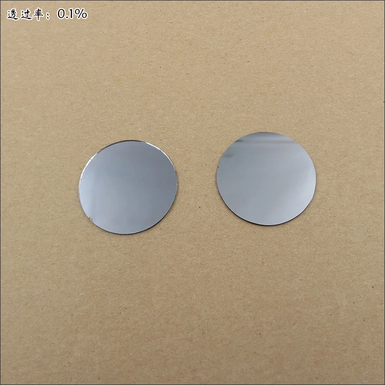 T≈0.1% Attenuator Neutral Gray Density Light Reduction Lenses Glass Filters ND Mirrors can be ordered 0.01-95%