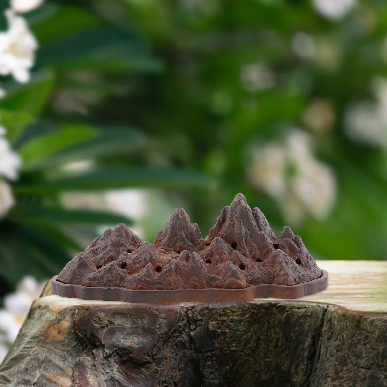 

Rustic Ceramic Incense Holder Pottery Incense Stick Burner for Meditation Yoga Aromatherapy Spa Room Home Decor