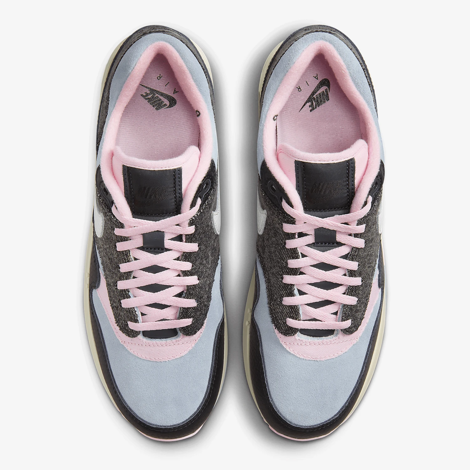 حذاء الجري الرياضي المبطن للرجال من Nike Official Authentic Air Max 1 FB9647-001