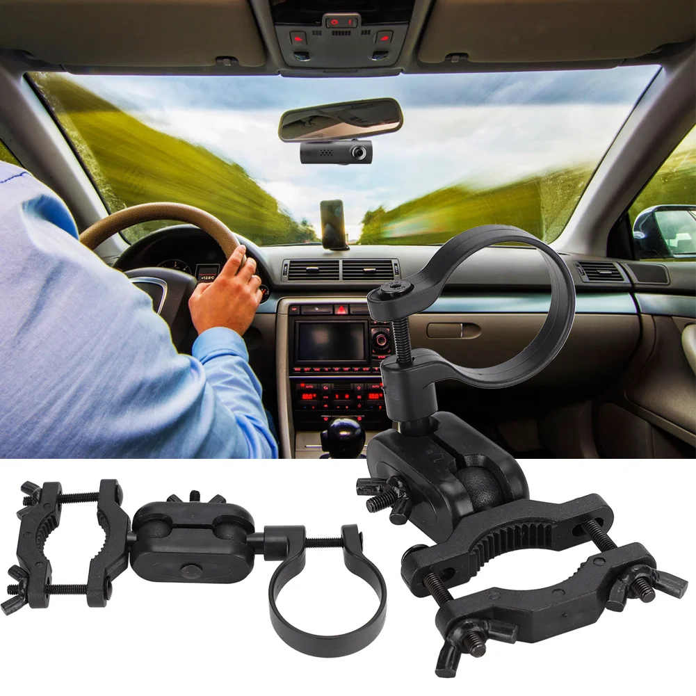 Car Rearview Mirror Camera Support Kit 360 Degree Rotating Driving Recorder Bracket For Xiaomi DVR with Wifi camera 70 minutes