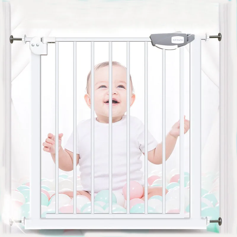 Safety fence gate baby fences baby safety barrier retractable baby gate for stairs pet gate