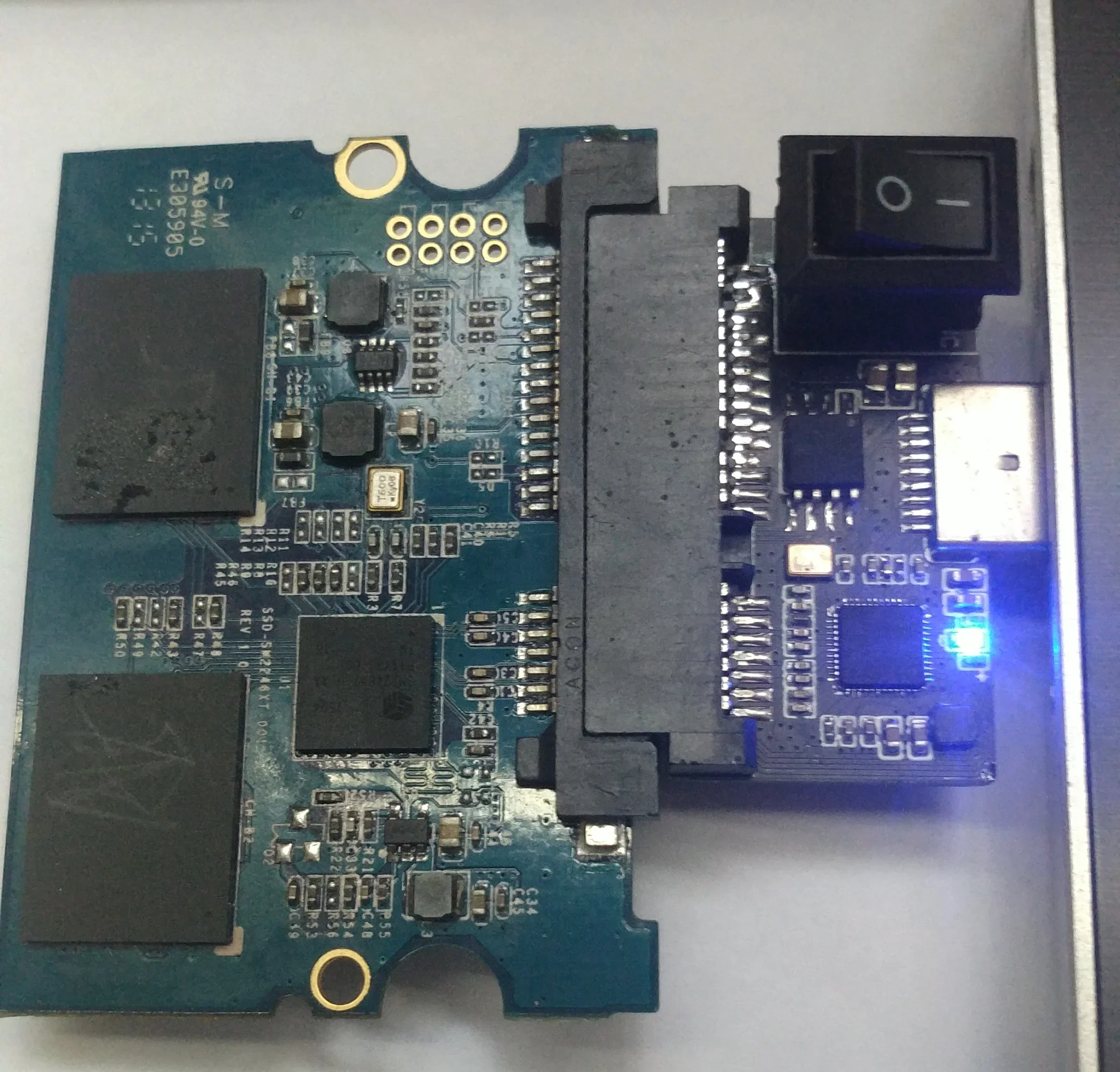 أداة فتح محرك الحالة الصلبة، القرص الصلب إلى لوحة محول USB، أداة الإنتاج الشامل، فتح وحدة التحكم #3