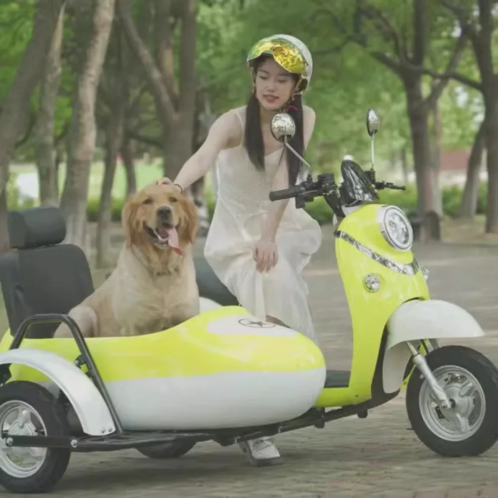 

Electric vehicle adult electric motorcycle, three-wheeled turtle scenic spot 72V long battery life can be licensed