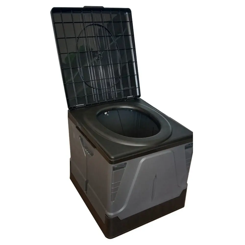 Multifunctional Folding Camping Toilet Easy To Use Durable Portable Potty with Cover Outdoor Reusable Toilet Hiking