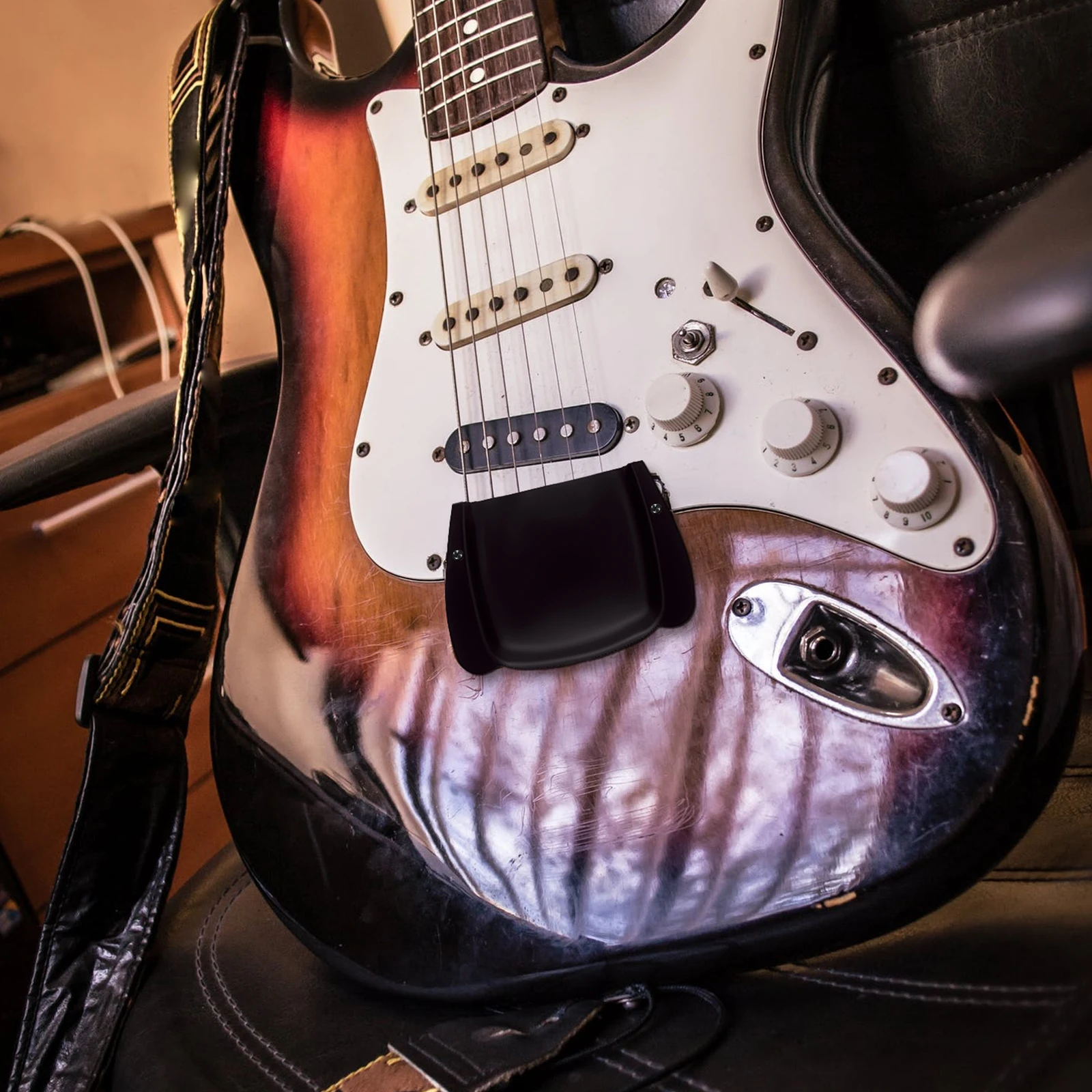 

1 Pc Exquisite Craftsmanship Bass Bridge Protection Cover Strong Practicality Instrument Cover