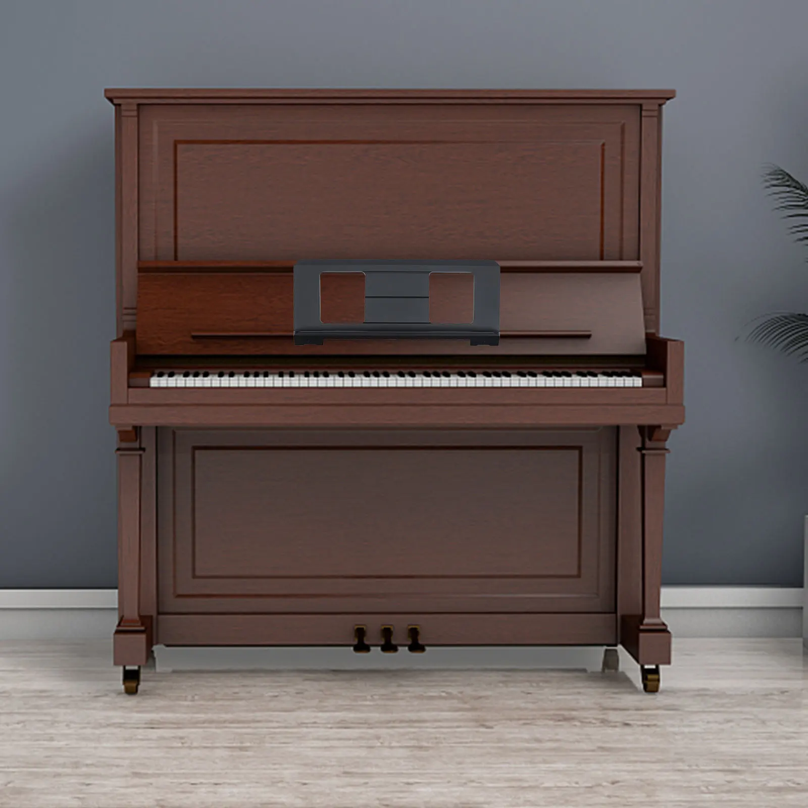 

Premium Music Score Holder for Electric Piano Thickened Stable Music Sheet Stand Portable Plastic Rack for Keyboard Practice Use