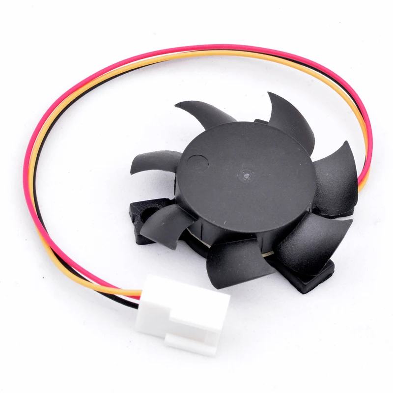 DFS401012L Diameter 37mm, hole pitch 25x25x25mm DC12V 0.7W 3 wires, cooling fan for soft router heat sink aluminum fins