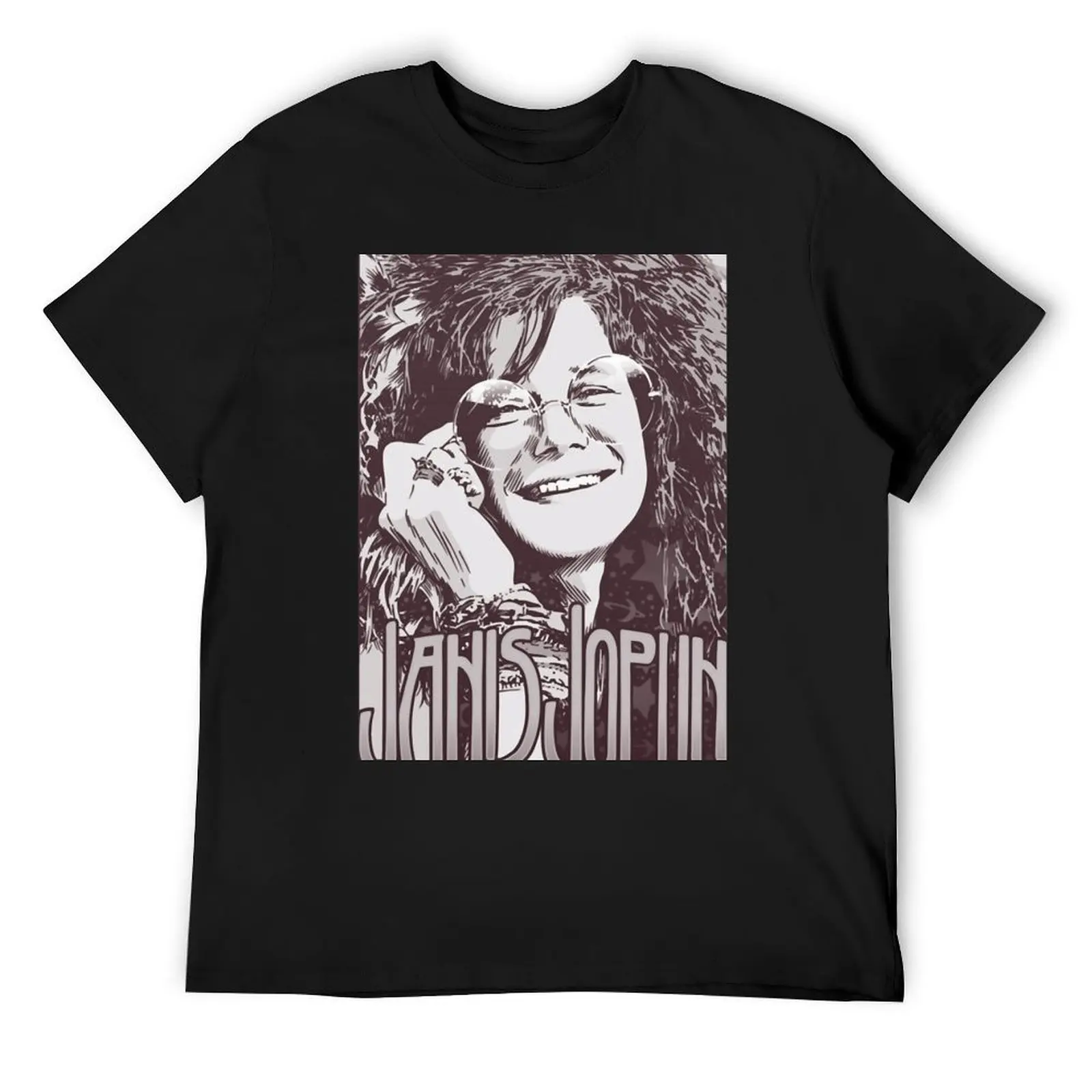 

Janis Joplin T-Shirt anime clothes graphics shirts graphic tees mens designer t shirt