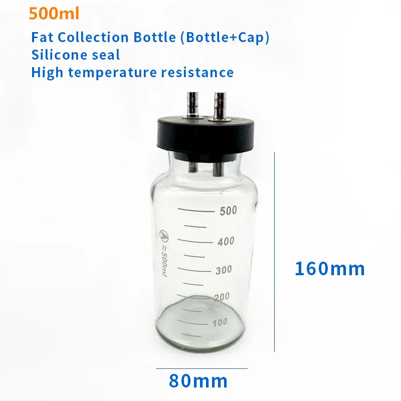 Liposuction Fat Collection Autoclavable Canister Liposuction collection bottle for Cosmetic Liposuction Tools