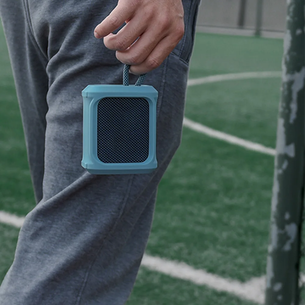Silicone Case Protective Cover Speaker Case with Removable Strap Anti-fall Speaker Case for JBL GO 3 GO3 Bluetooth Speaker