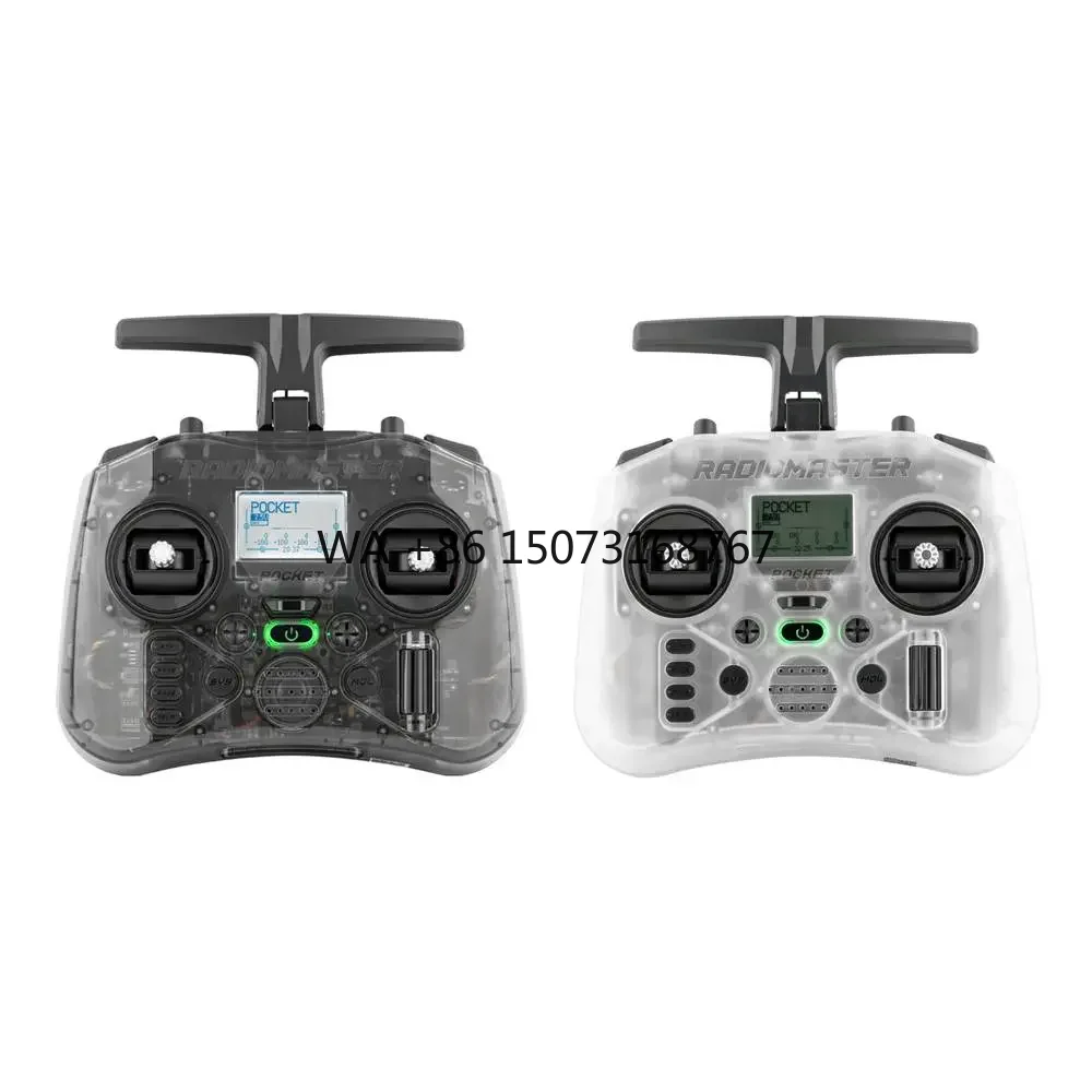 RadioMaster Pocket CC2500 2.4GHz Mini RC Transmitter Lightweight Plug-and-Play Remote Control Toy for FPV Drones