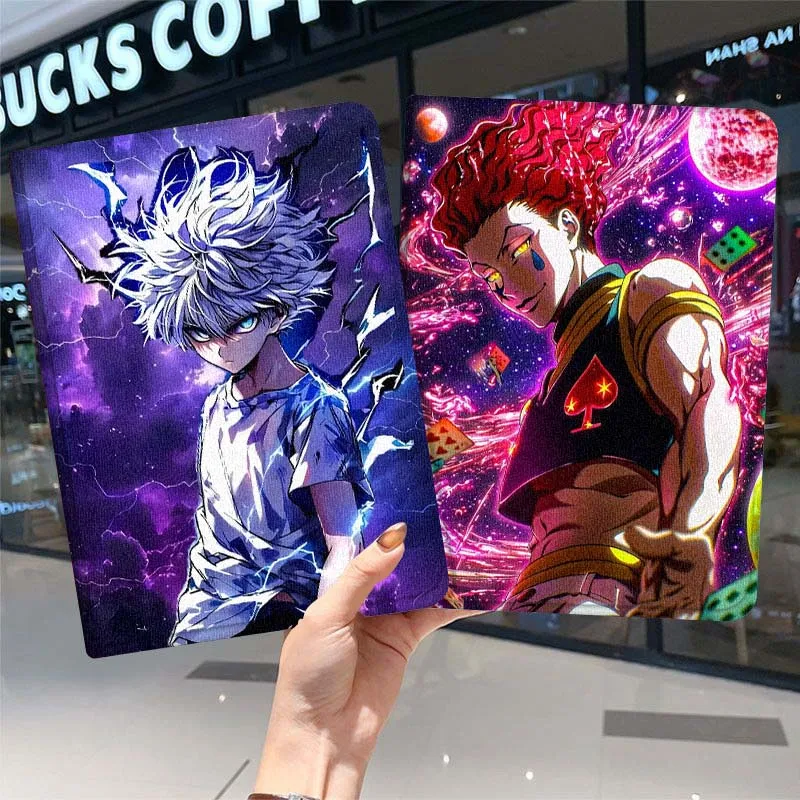 

Hunter x Hunter Cartoon Art Tablet Case For Samsung Galaxy Tab A A7 A8 A9 A11 S6 S11 Lite Plus 10.1 10.4 10.5 Inch