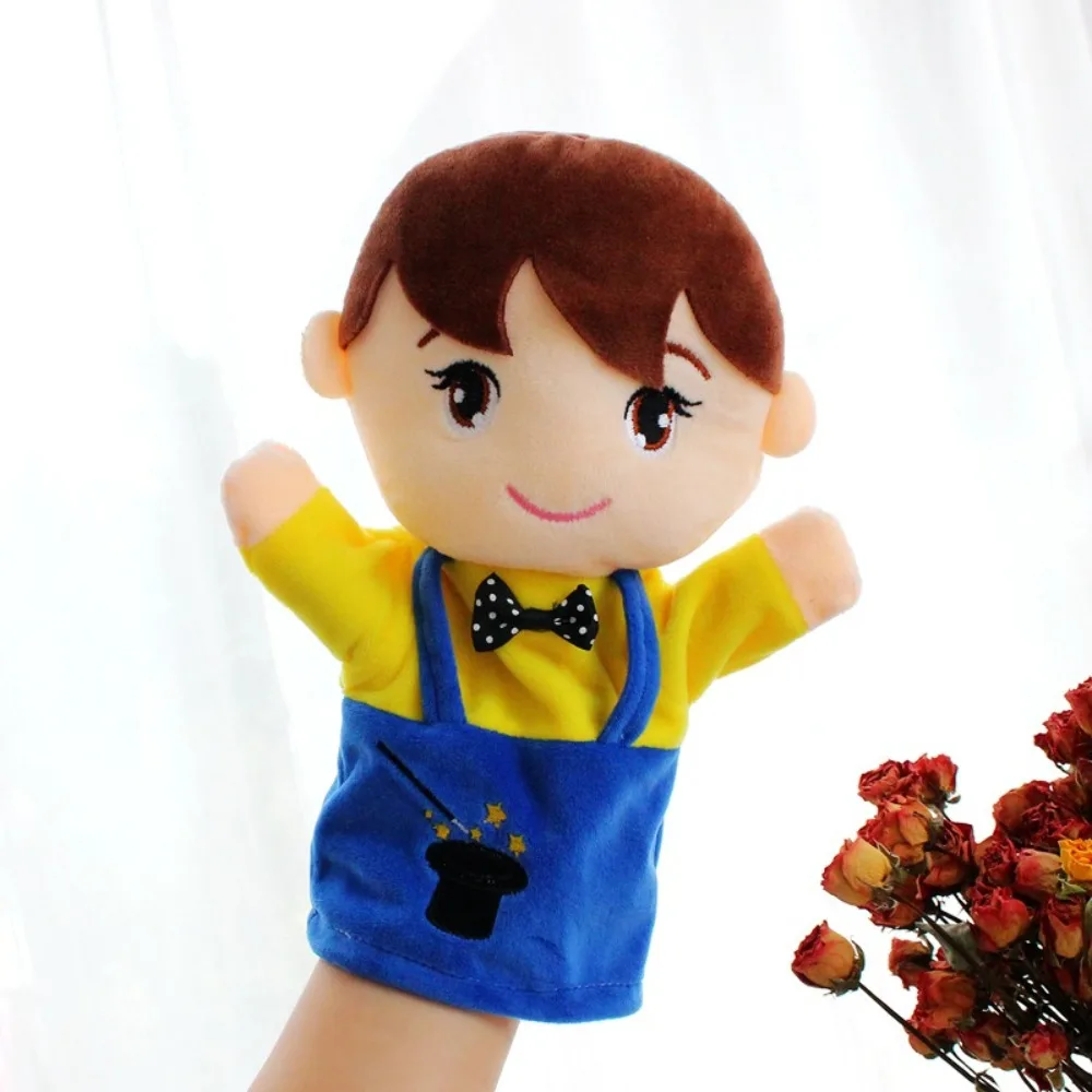 

Portable Storytelling Puppet Familys Members 25CM Story Hand Puppet Cartoon Familys Members Toy
