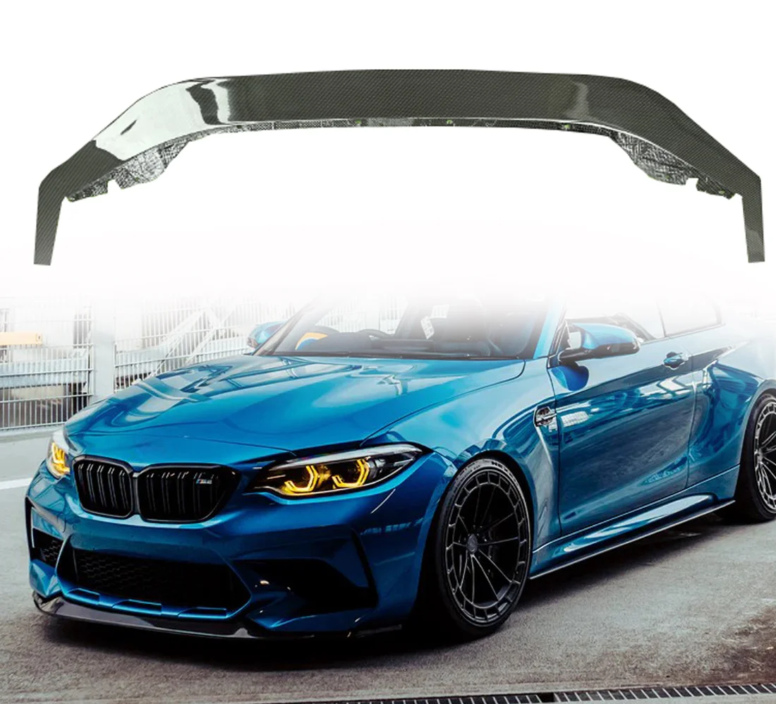 

Hot selling dry carbon RSC front bumper lip for BMW F87 M2C