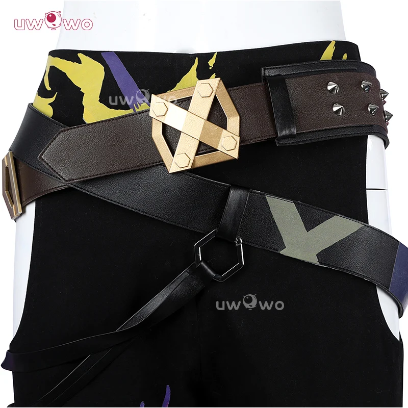 UWOWO Jinx Cosplay Collab-serie: Game LOL Arcane S2 Jinx Cosplay-kostuum Halloween-kostuum