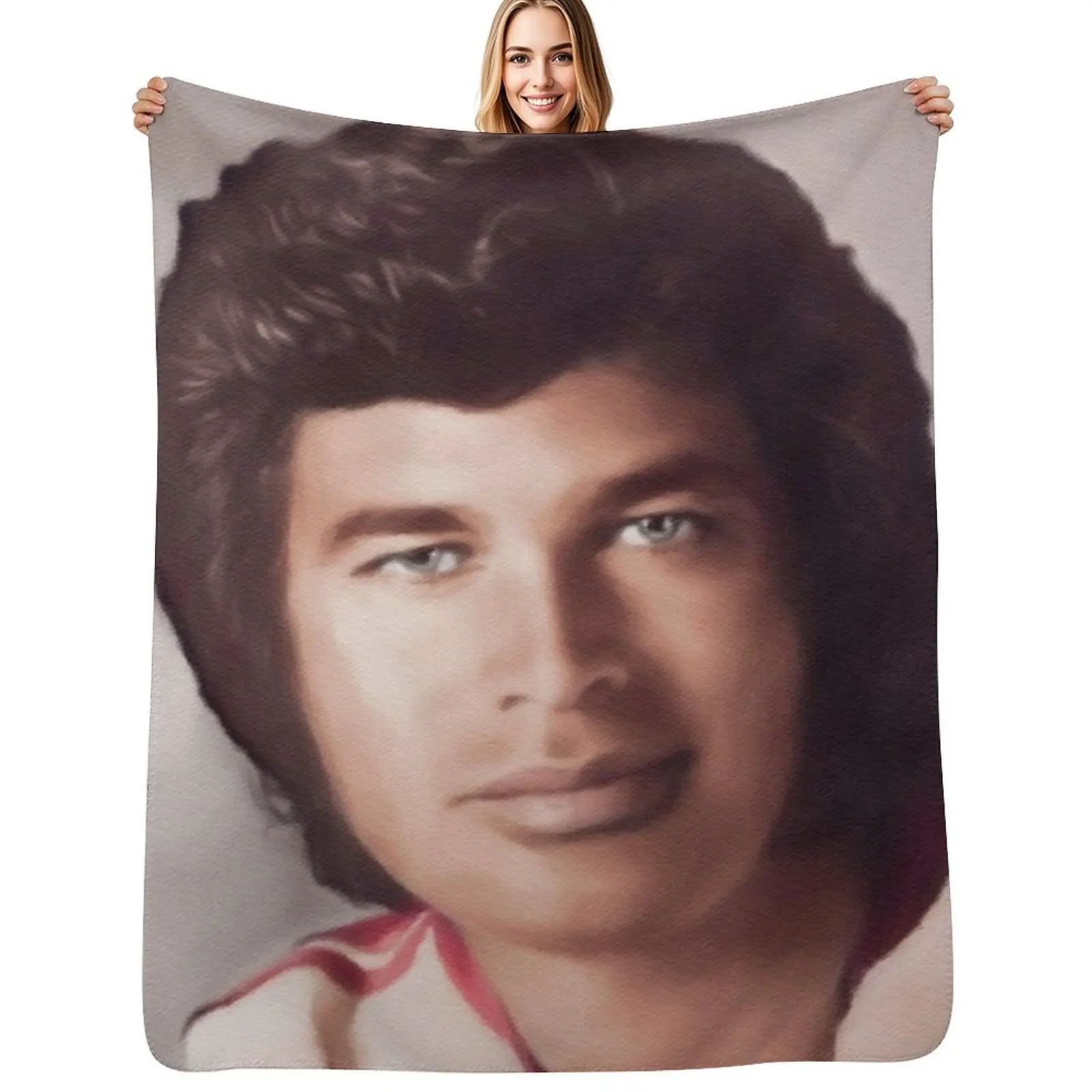 

Engelbert Humperdinck, Music Legend Throw Blanket Faux Fur Soft Warm Blanket for Bed