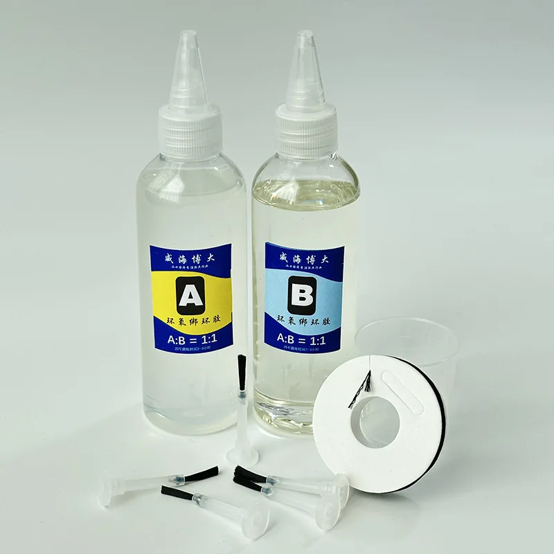 Fishing Rod Epoxy Ab Adhesive Clear Or Black Guide Reel Seat Repair Glue Ml To L Options Pigment Paste Available