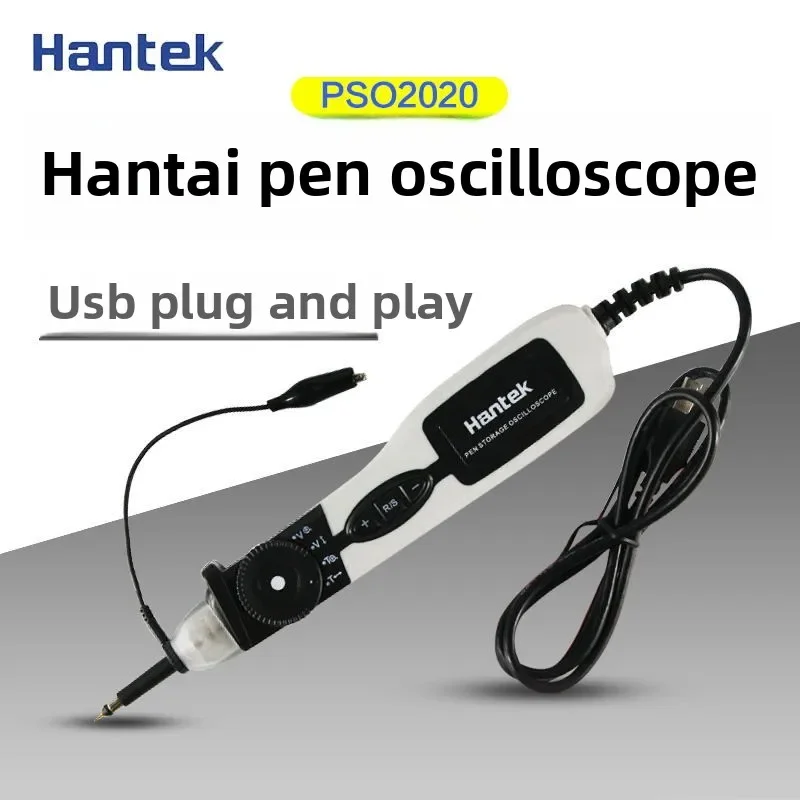 

ИНСТРУМЕНТ Hantek Pen Осциллограф PSO2020 Одноканальный, полоса пропускания 20 МГц, 8-битный USB Plug And Play