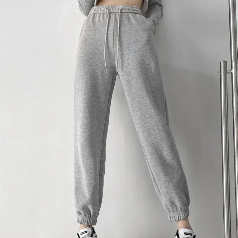 

Slacks Elastic Waist Women's Pants All Medium Original Casual In Female Trousers 90s Comfortable Stretch Chic and Elegant XQ881