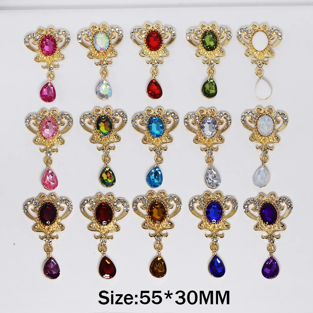 

New 5Pcs 30*50mm Octopus shape Rhinestone Brook Accessories DIY Wedding Invitation Card Wine Glass Gift Box Creative Decoration