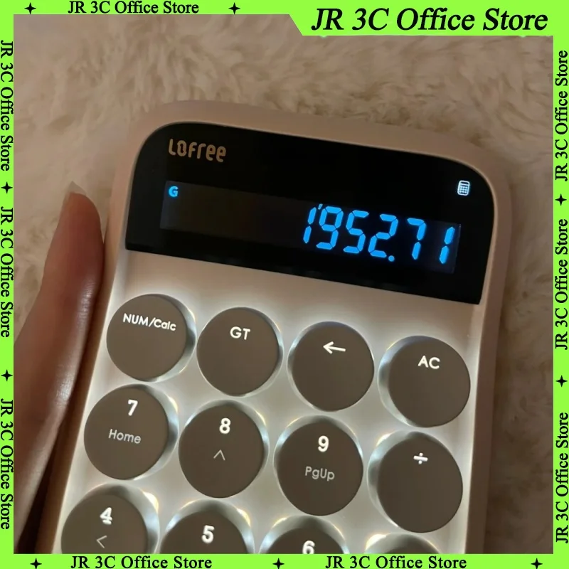 

Lofree Keypad Bluetooth Wireless Mechanical Keyboard Notebook Computer External Computing Machine Blue Switch Office Keyboard