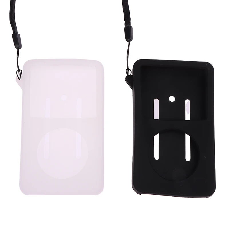 For Classic 80/120/160G Silicone Cover Case Anti-fall Protective Skin-friendly Carrying Cases White/Black Anti-scratching image 2