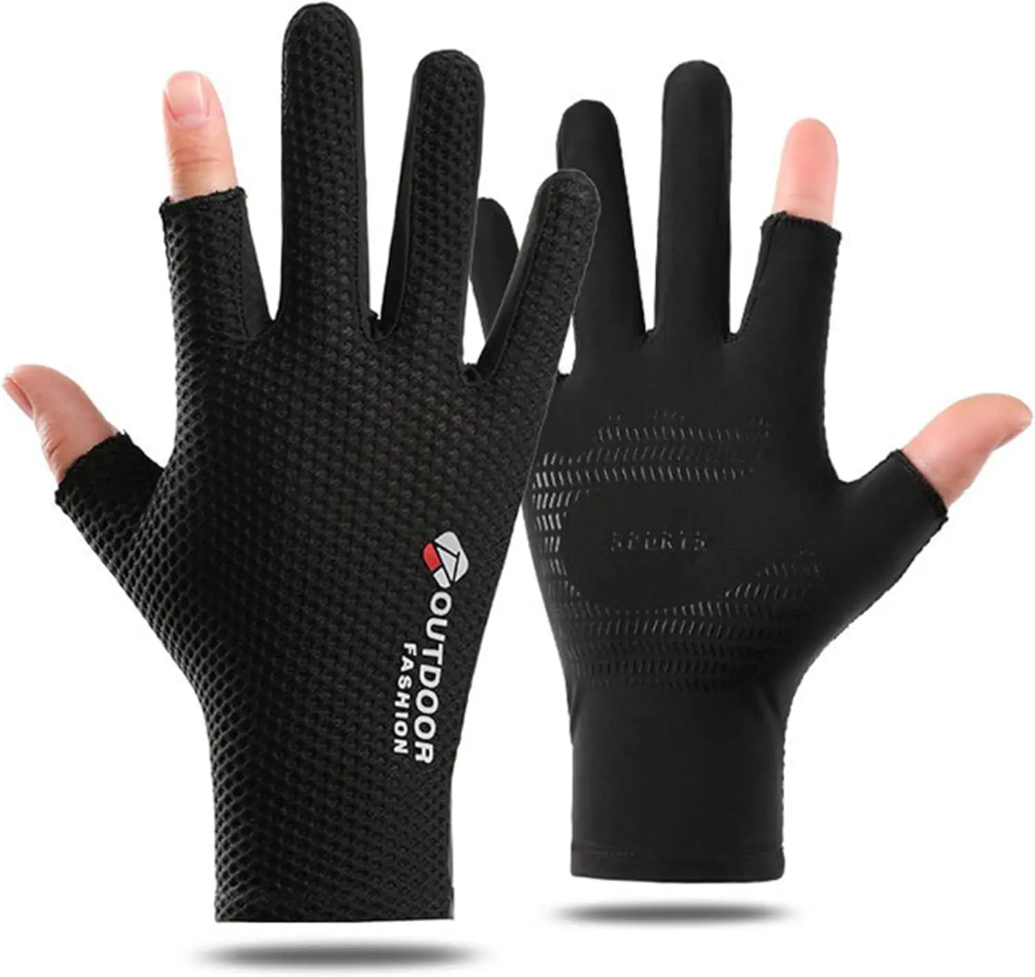 

Ridnice bike Gloves Lightweight Cycling Gloves for Men Women UV Sun Protection Non Slip Driving for Running Fishing Biking
