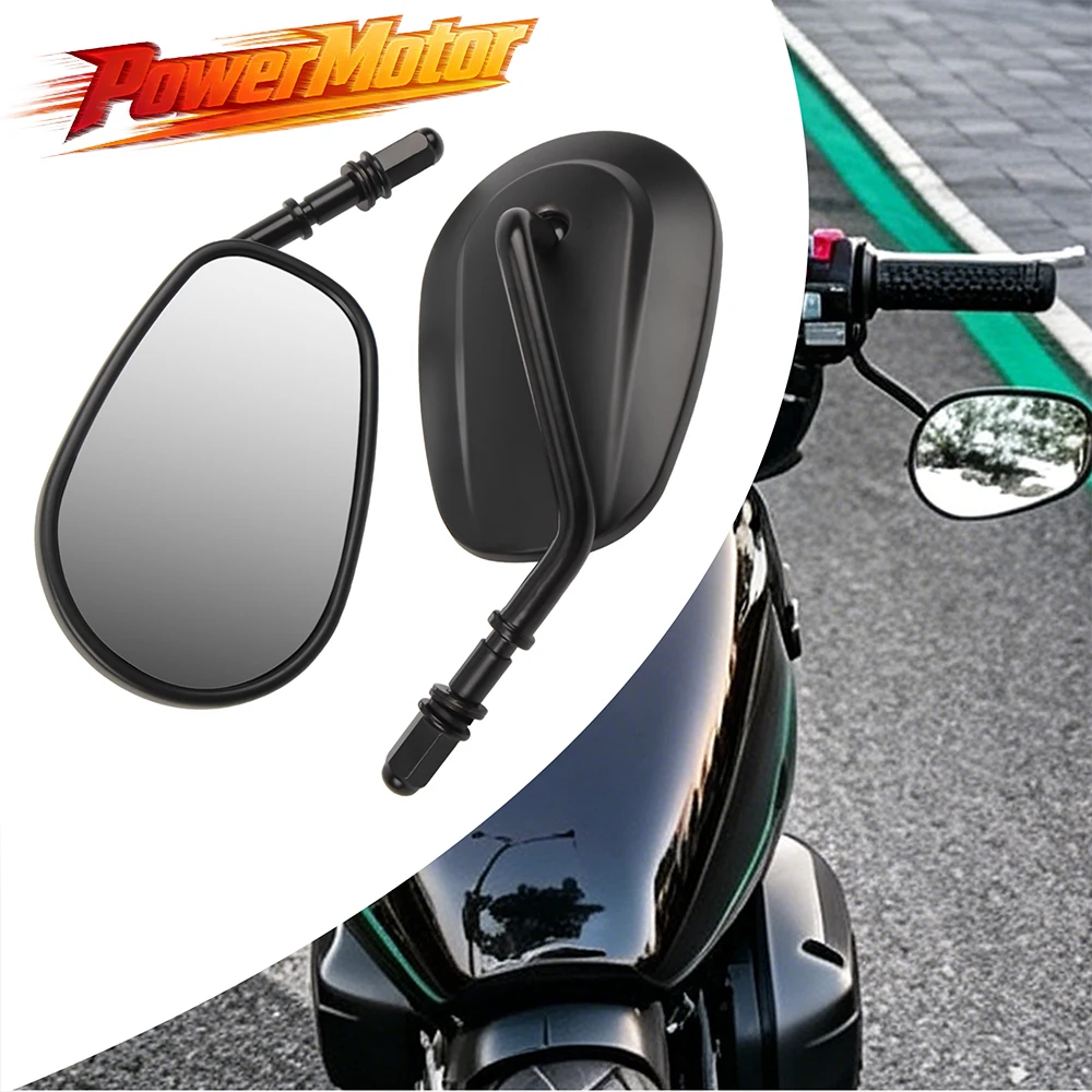 Universal Motorcycle 8mm Rearview Mirror Is Suitable For Honda Harley Series Xl883 1200 Gv300 Cm 500 300 Modified Accessories