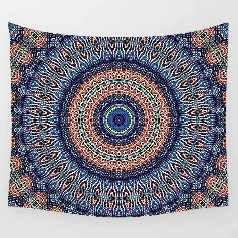 Home decor mandala wall art tapestry wall background decoration bedroom rectangle wall tapestry 230x180cm tapiz