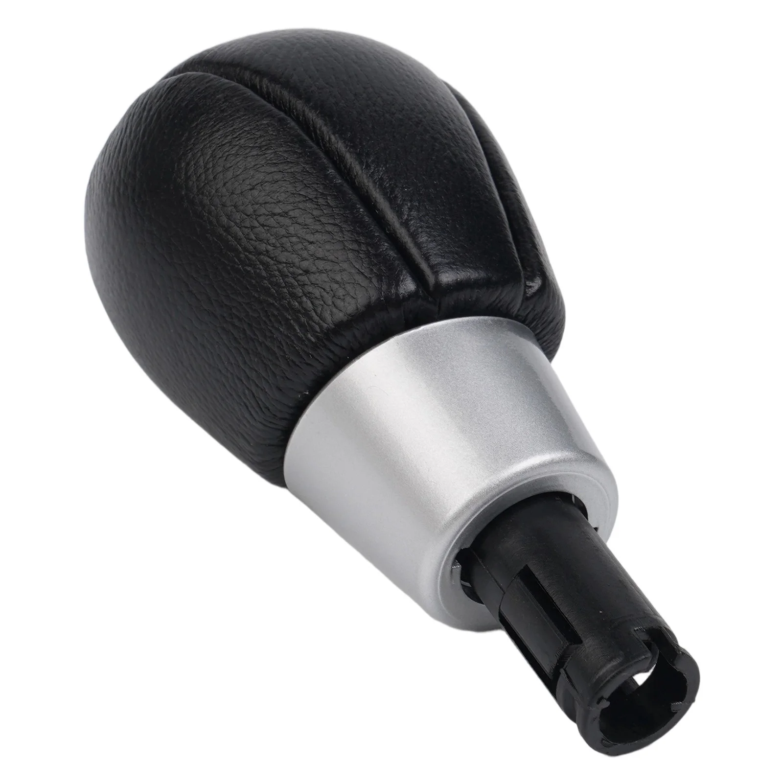 

For Volvo S60 For Volvo S80 Black Shift Knob PU Leather Shift Knob Smooth Gear Changes Easy Installation Process