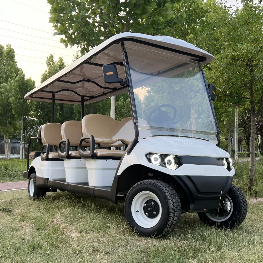 Made in China New Product Hot Hunting Golf Cart Electric 4 6 8 Seat Independent Suspension 48V 150Ah Battery Electric Golf Cart