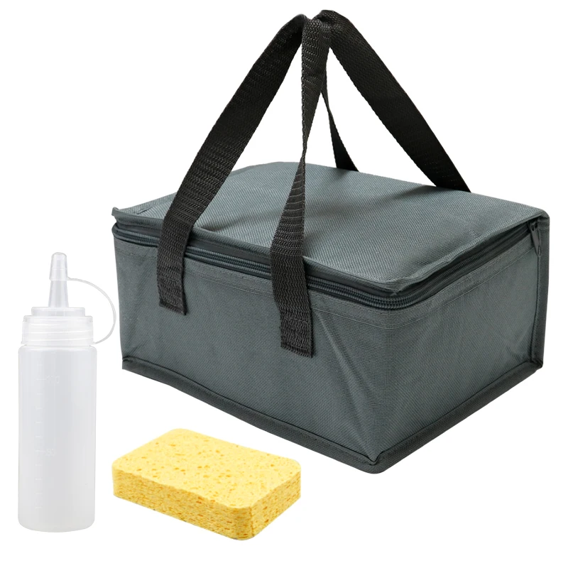 

Large Outdoor Cooler Box Picnic Bag Portable Thermal Insulated Cooler Bag Camping Drink Bento Bags BBQ Zip Pack Picnic Supplies