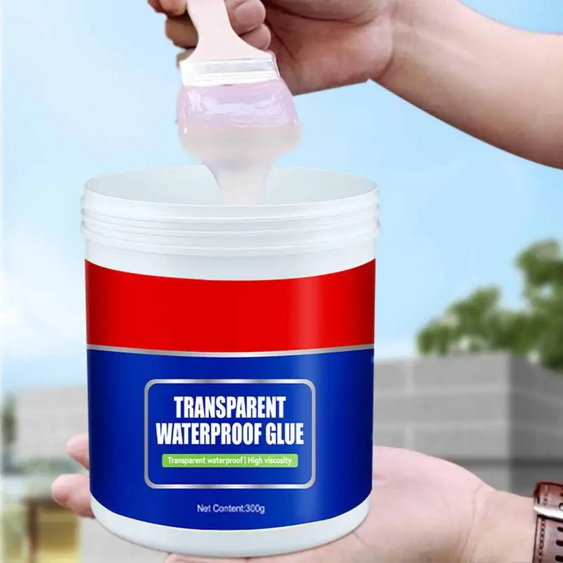 Transparent Waterproof Glue Leak-Proof Coating Agent Transparent Interior And Exterior Walls Glue For Window Sill Bathroom Wall