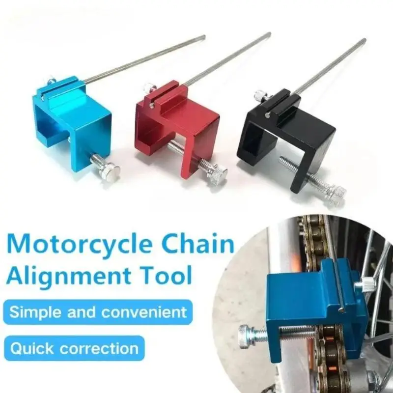 Pro Chain Alignment Tool For 420 428 520 530 Motorcycle Sprocket Accurate Chain Adjustment For ATV Pit Dirt Bikes