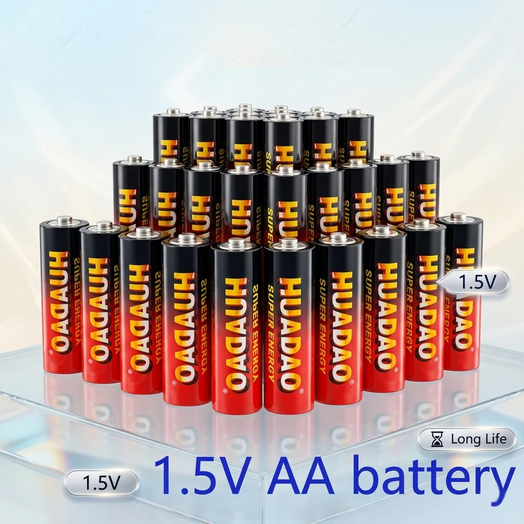 

1.5V AA Alkaline Battery High Capacity Dry Cell for Remote Control Mouse Camera Calculator Alarm Clock LR6 Primary Battery