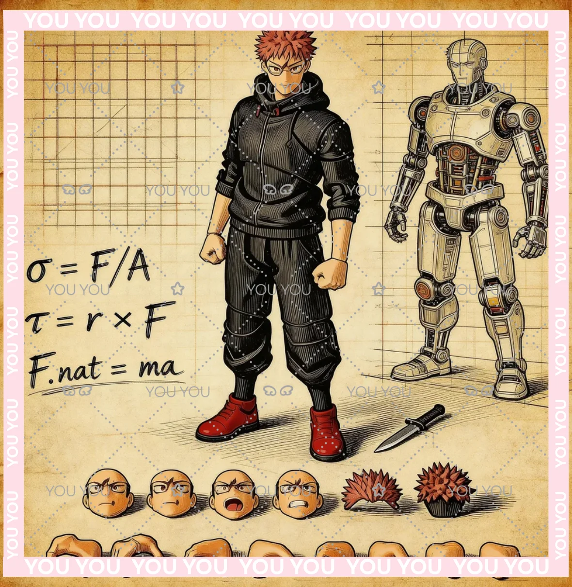 

Original Model Bandai SHF Jujutsu Kaisen Yuji Itadori Sukuna's Vessel Action Figure Anime Toys Gifts Kids Collections Figurine
