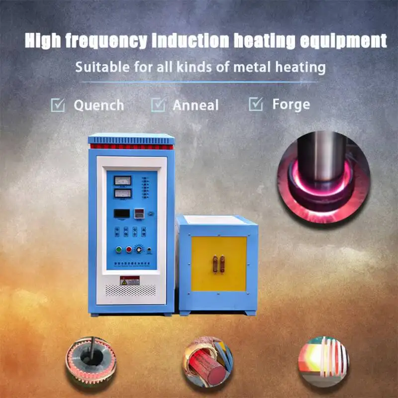 High Frequency Hardening/Forging/Annealing/Tempering Induction Heating Coils Heat Treatment Machine for Gear Shaft