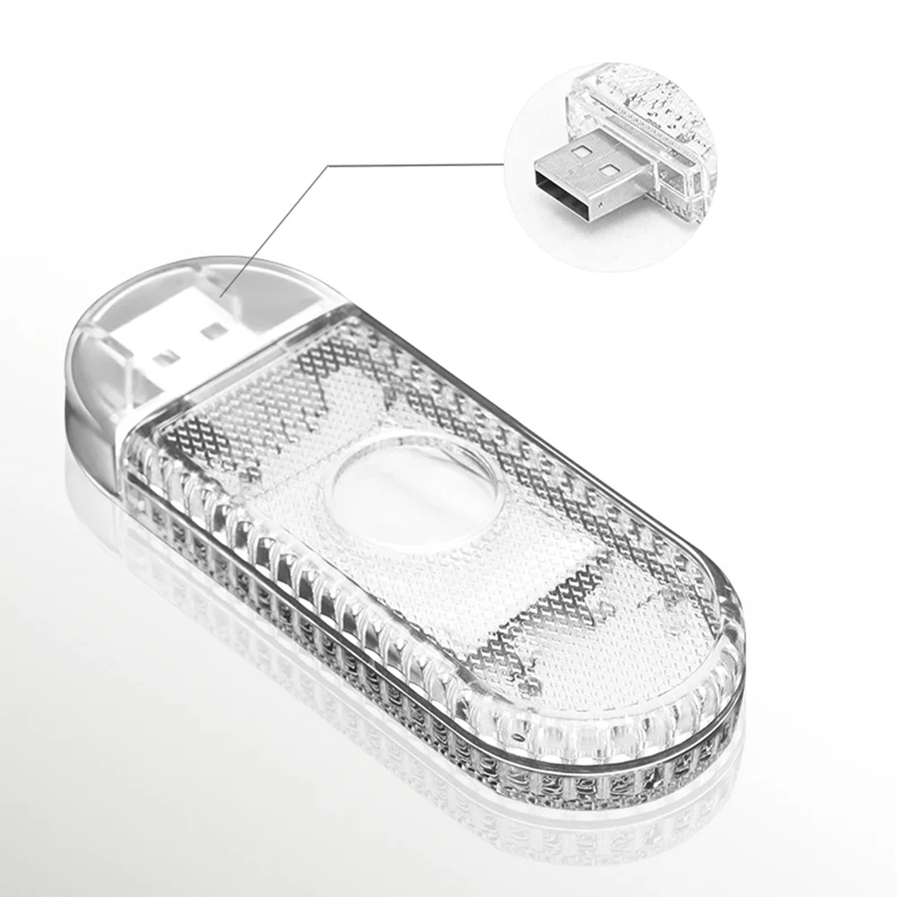 New Car Flexible LED Lightin LED Light Wireless Touch Lights With Magnet USB Rechargeable For Door Foot Trunk Car Interior Light