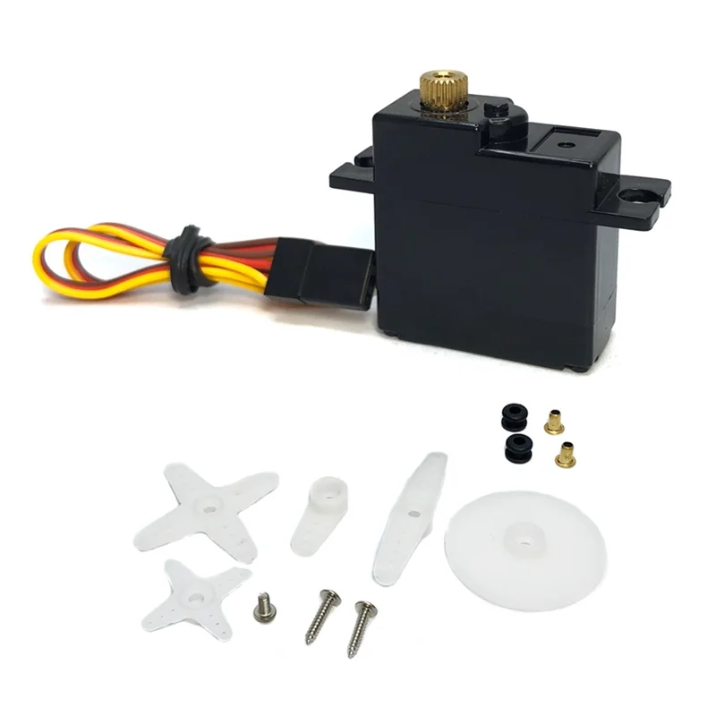 

A45F-3 сервопривод с металлической шестерней для Wltoys 144001 144002 144010 124016 124017 124018 124019, детали для обновления радиоуправляемого автомобиля, аксессуары