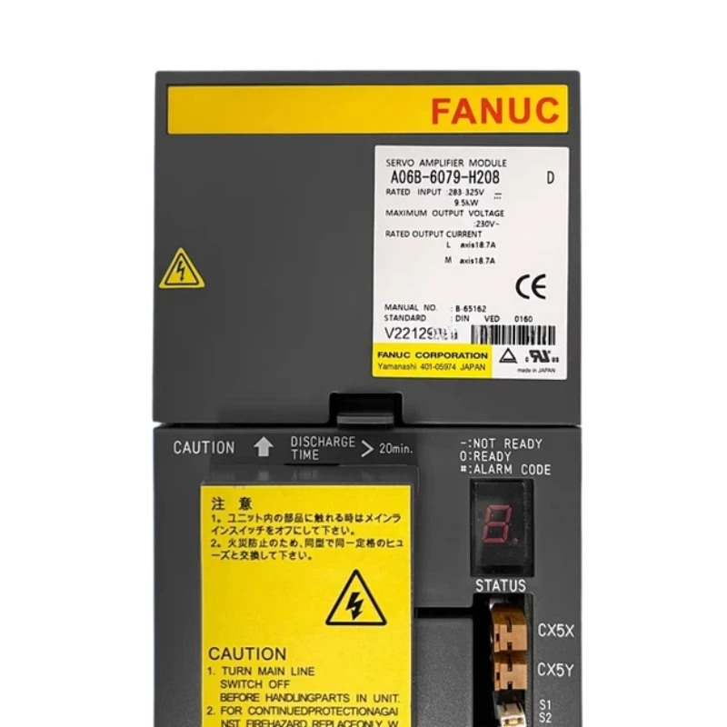 

Сервопривод Fanuc A06B-6079-H208 в наличии, быстрая доставка