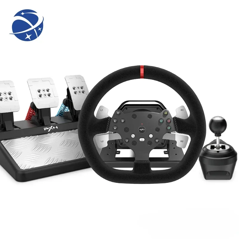 

YYHC PXN V10 Feedback Racing Game Steering Wheel with for Pc Ps3/Ps4/Ps5 for Xbox One