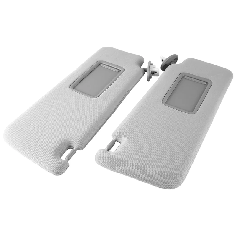 new Car Sunvisor With Mirror Interior Gray For Toyota 4RUNNER 2010-2023 74320-35A91-B1