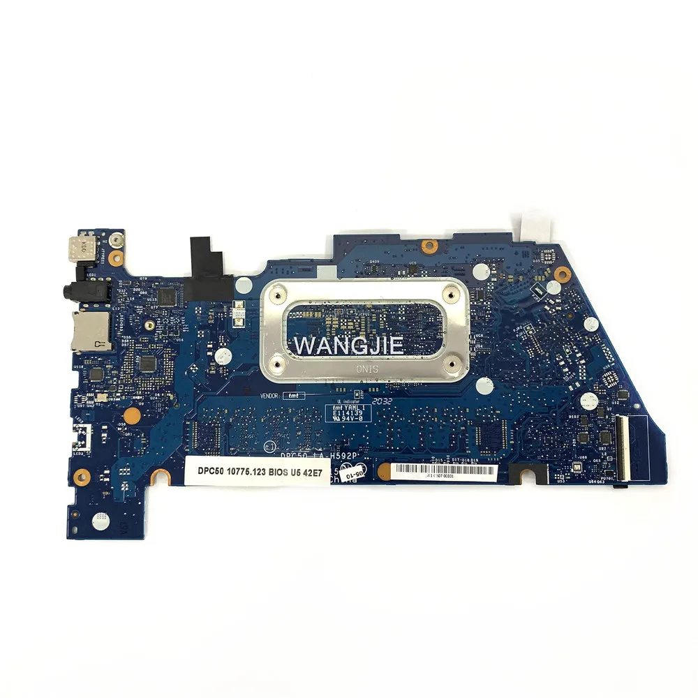 ل HP Chromebook 15-DE 15T-DE الكمبيوتر المحمول LA-H592P SRESH 4417U 4GBRAM 32G-eMMC L75889-001 اللوحة الأم للكمبيوتر المحمول 100% العمل