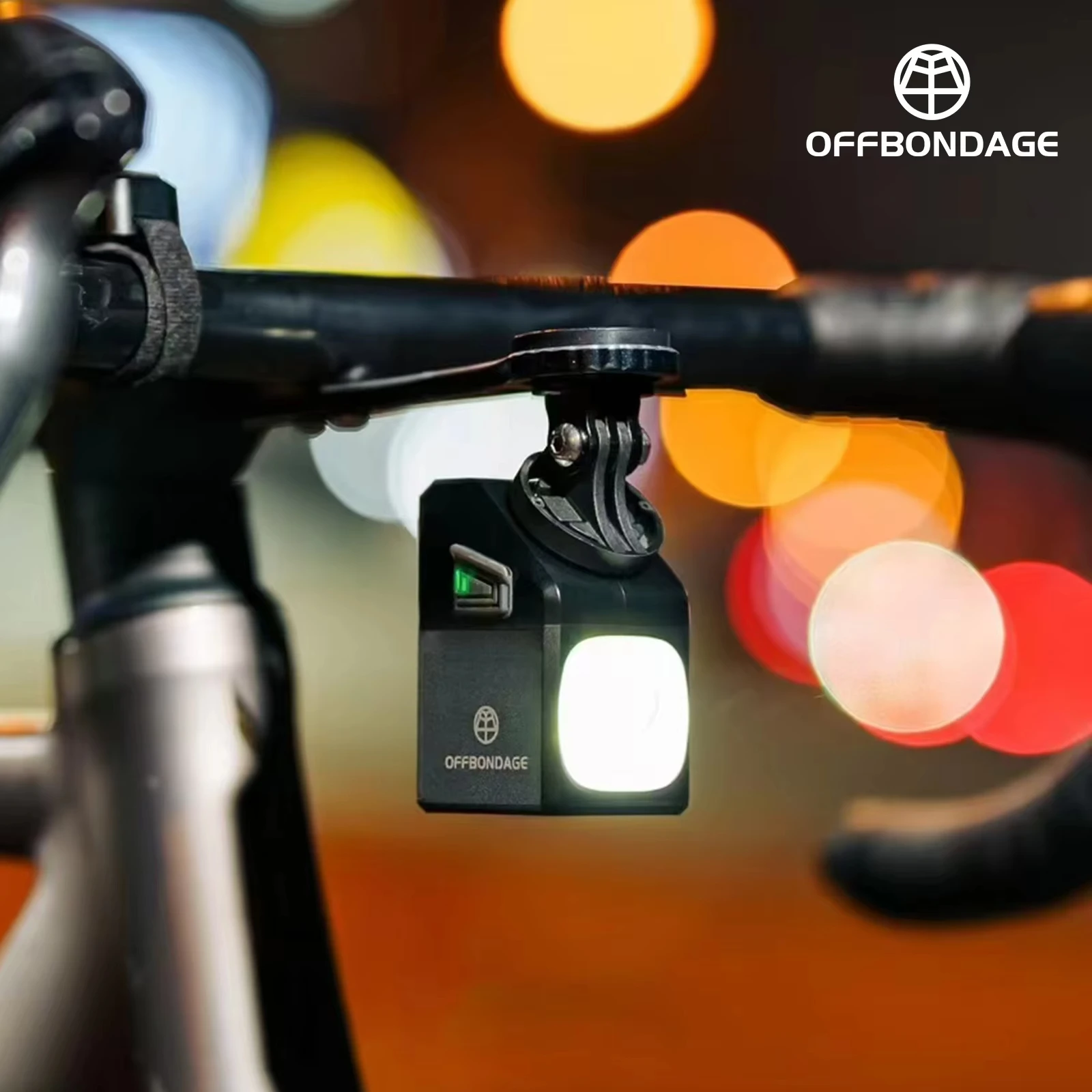 

OFFBONDAGE Bicycle Front Light 1000LM Headlight 4000mAh Flashlight Bicycle Smart Taillight MTB Road Cycling Lamp Bike Accessorie