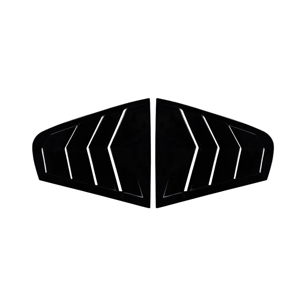 2pcs For Jetta MK6 2011-2018 Car Rear Quarter Louver Cover Side Vent Trim Change The Look Of Your Car For A More Sporty Look