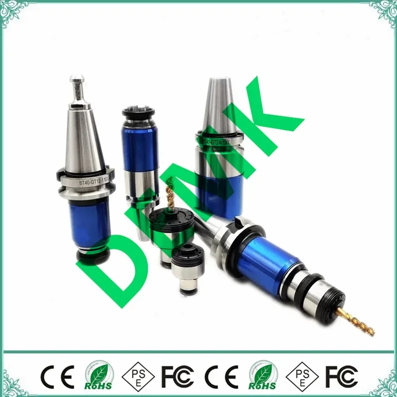 Imagem -02 - para Gt12 Gt24 M2-m30 Telescópica Proteção contra Sobrecarga da Torneira Chuck Cnc Rosqueamento Ferramenta Titular Torneira Chuck Adaptador Bt30 Bt40 Bt50
