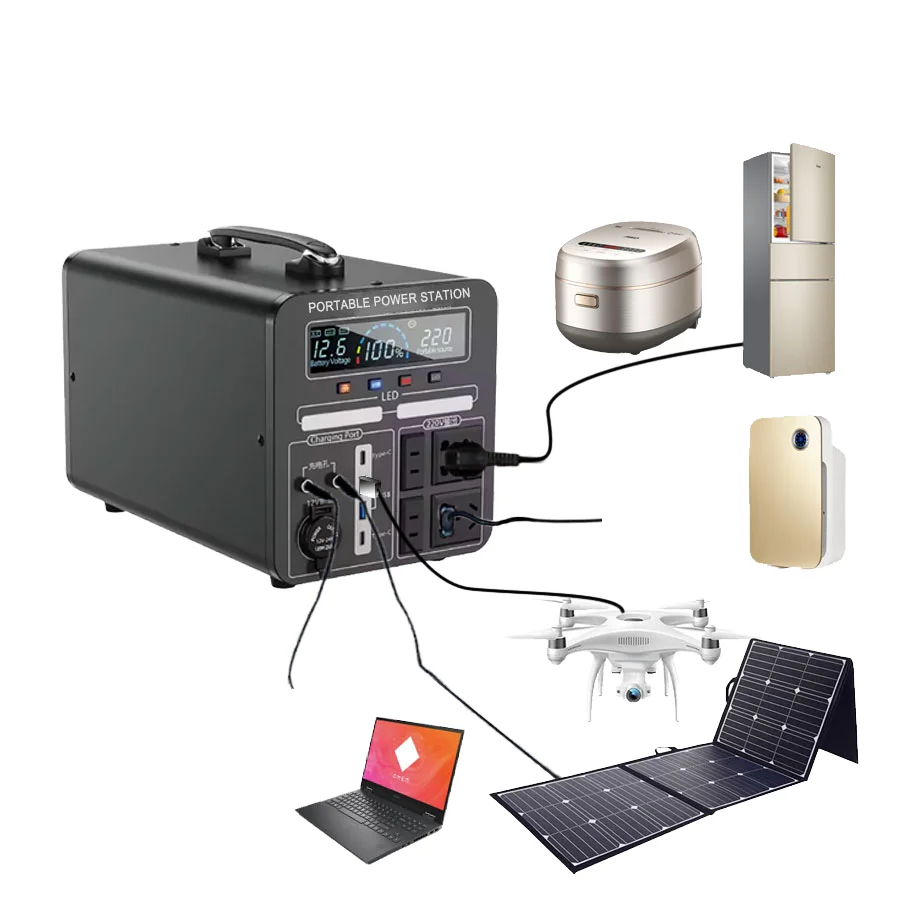 R Power Banks & Power Station 1000W/2200W Travel Portable Lithium Energy Storage Power Supply