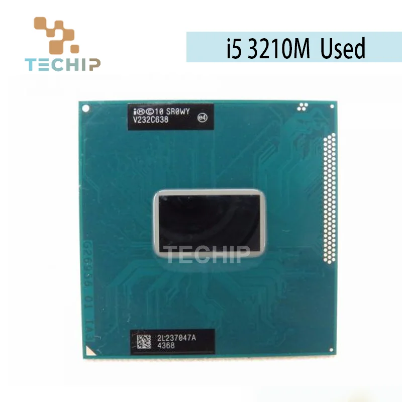 Original Core i5-3210M i5 3210M SR0MZ 2.5 GHz Used Dual-Core Quad-Thread CPU Processor 3M 35W Socket G2 / rPGA988B